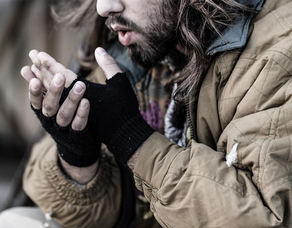 County Homeless Shelter For Men Will Be Expanded Montgomery Community   Featured Image Homeless Man Hypothermia Alert Cold Shelter 