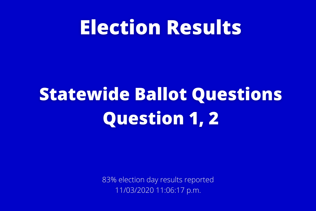 Election results ballot questions