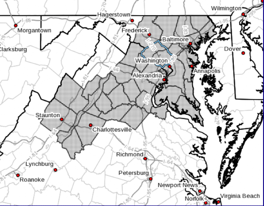 Flash Flood Watch for Montgomery County Issued Through Late Friday ...