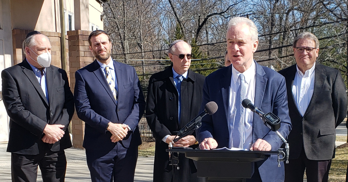 Sen. Van Hollen Pushes for Increased Security Funding for Houses of Worship …