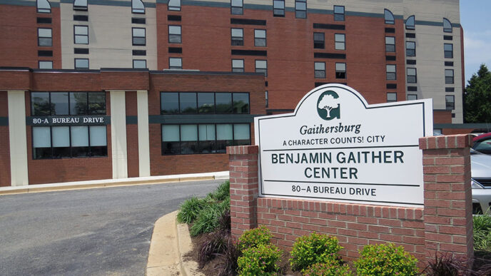 photo of benjamin gaither center upcounty senior center