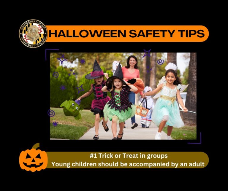 County Offers Halloween Safety Tips - Montgomery Community Media