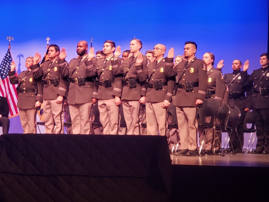 29 Graduates Sworn In As Police Officers Deputy Sheriffs Montgomery Community Media 