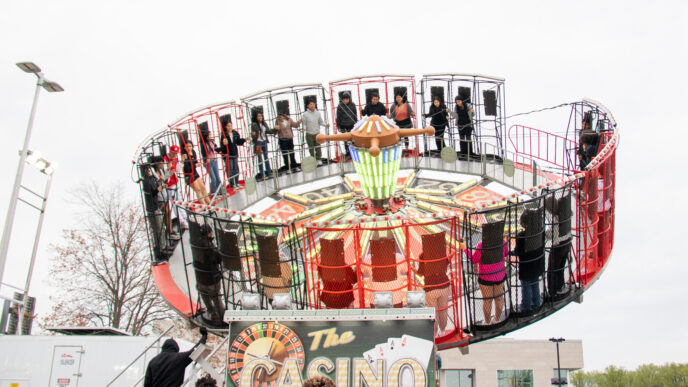 carnival at Westfield Montgomery