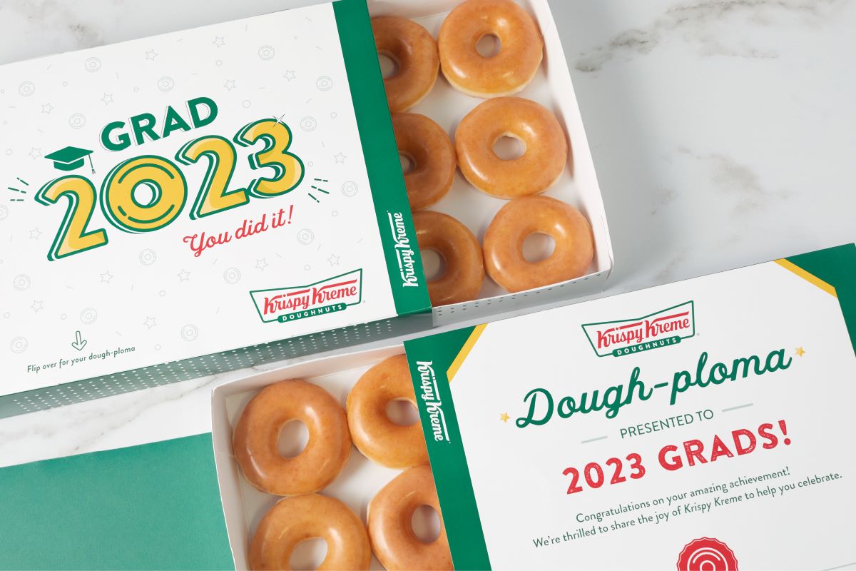 Krispy Kreme Congratulates Class of 2023 Graduates Wednesday