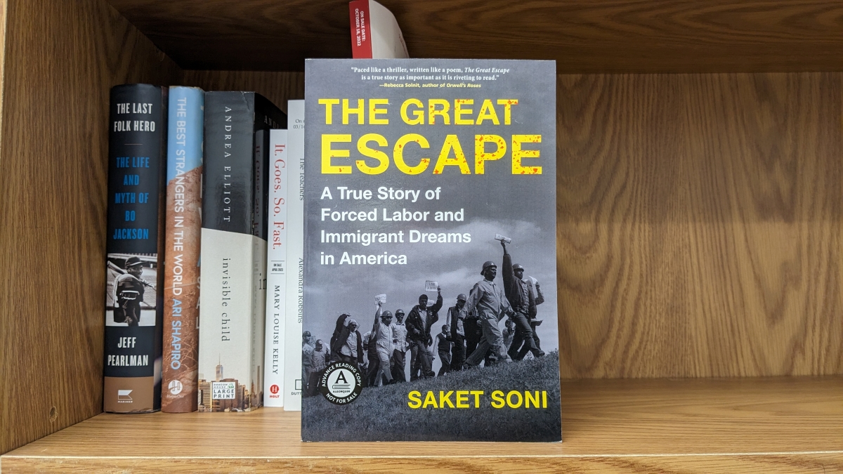 The Great Escape' Author Saket Soni at Gaithersburg Book Festival -  Montgomery Community Media