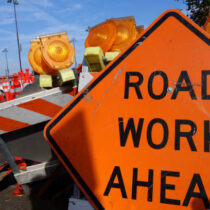 Photo of Road Work Ahead sign