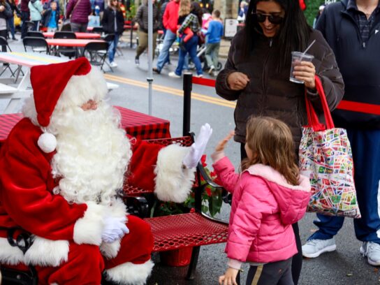 Bethesda's Winter Wonderland Visit with Santa