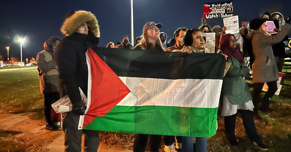 Protestors Rally in Support of Pro-Palestinian Teachers Who Spoke Out ...