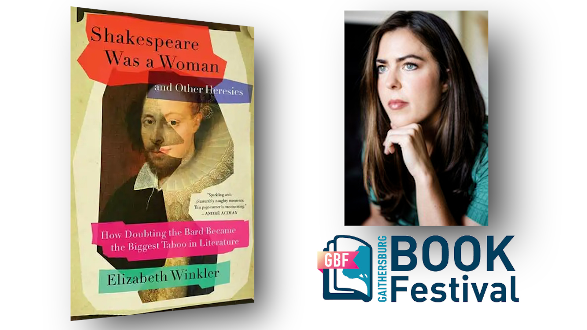 Elizabeth Winkler Discusses 'Shakespeare Was a Woman' at Gaithersburg ...
