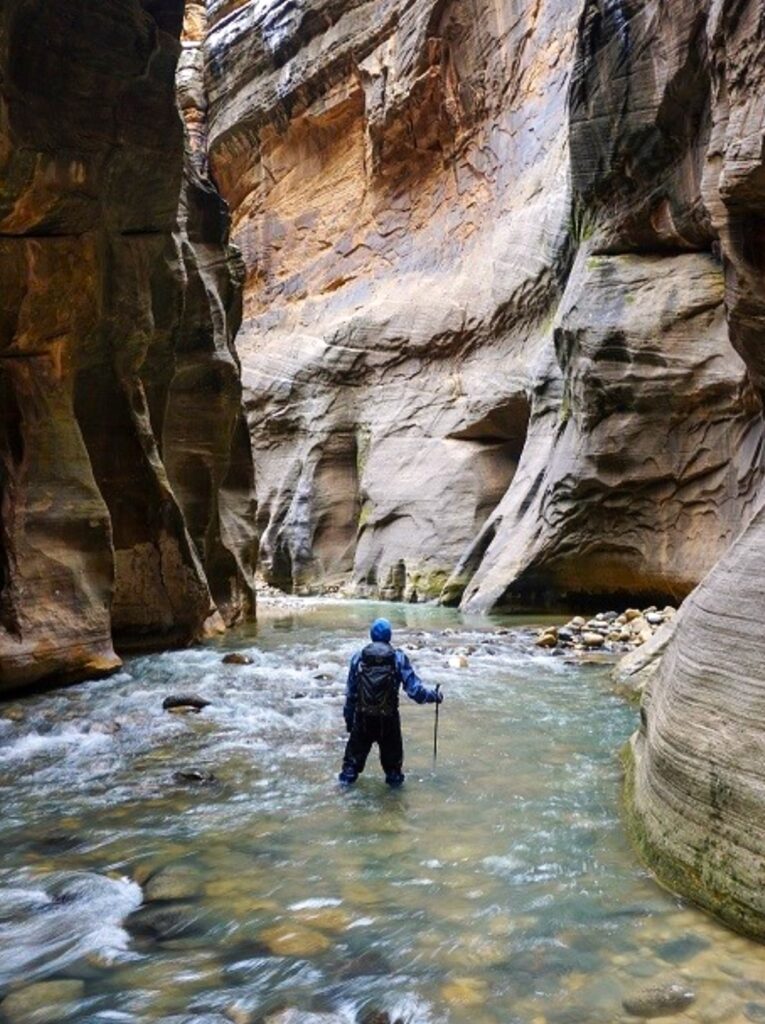 Photo of the Virgin River at The Narrows in Zion National Park