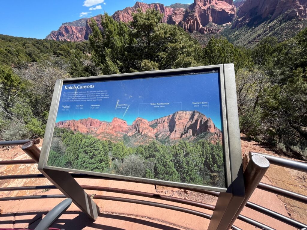 Kolob Canyons in Utah's Zion National Park