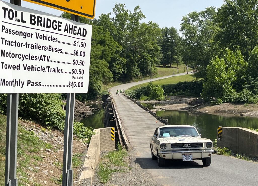 photo of Old Town historical private toll bridge resized