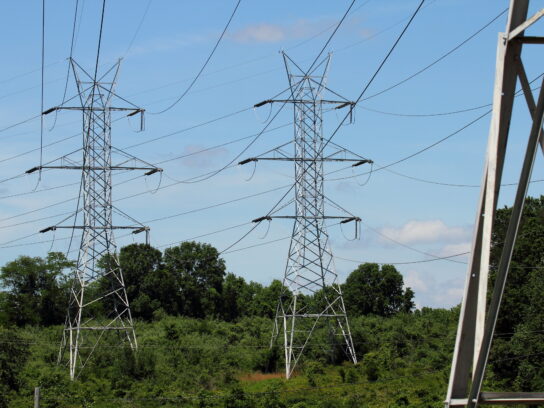 Maryland power lines.